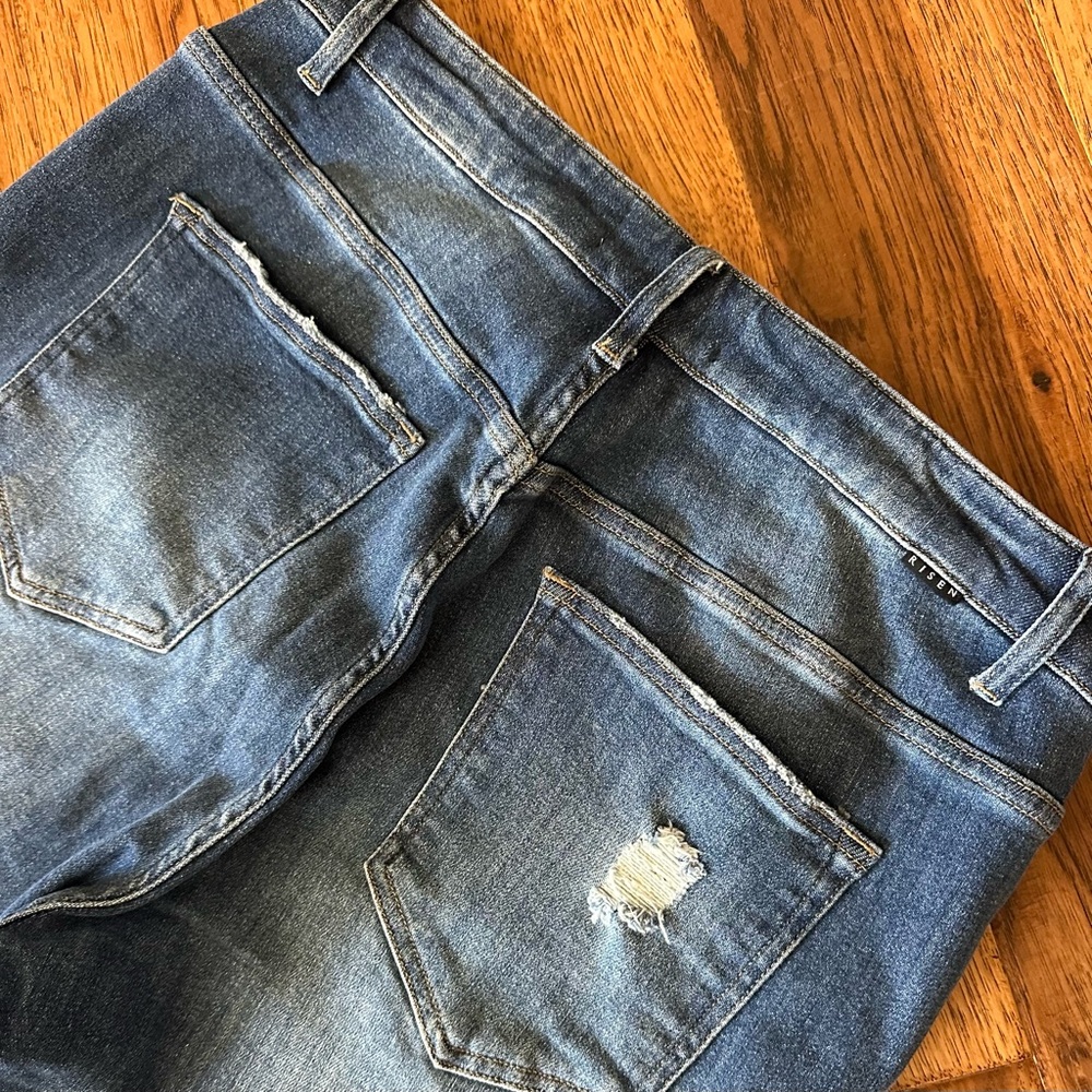 Risen Women's Denim Blue Jeans